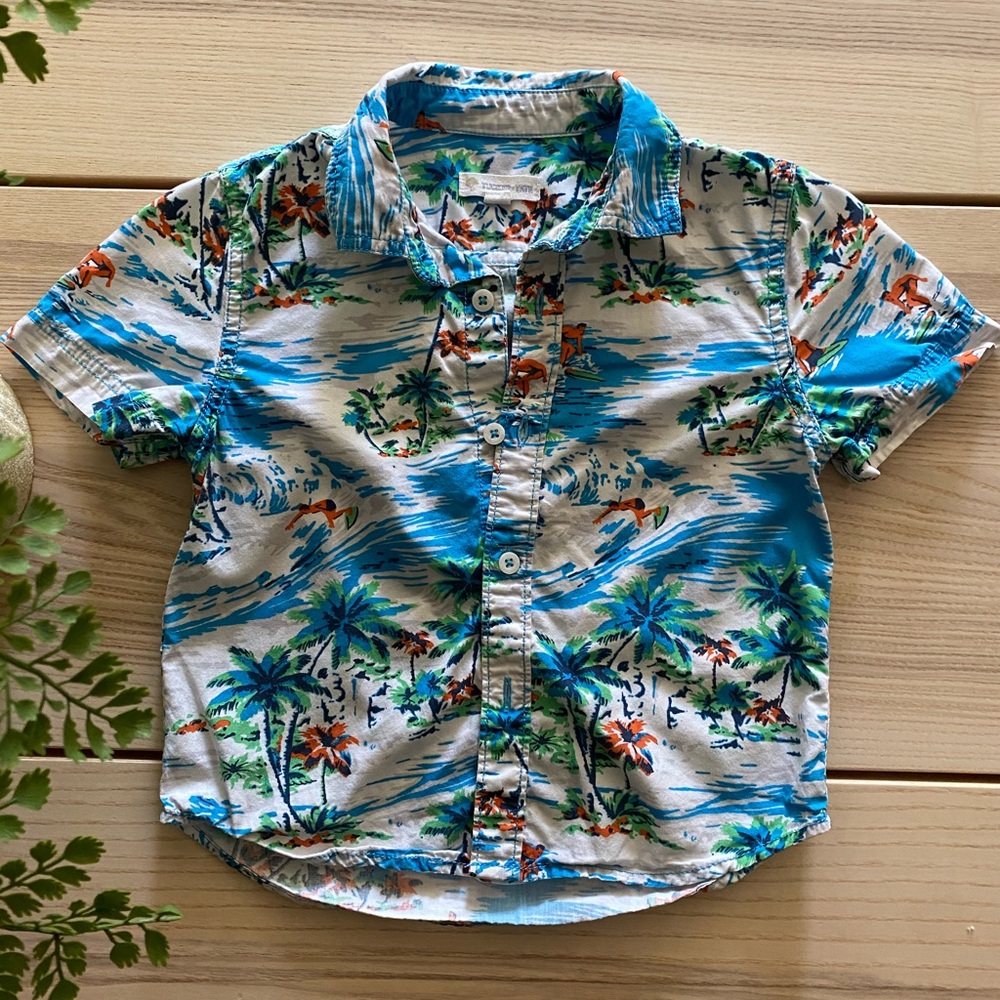 Tucker-Tate blue boys 3t polo.